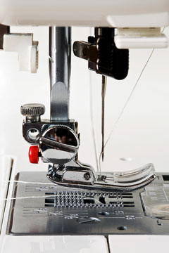 sewing machine parts detail
